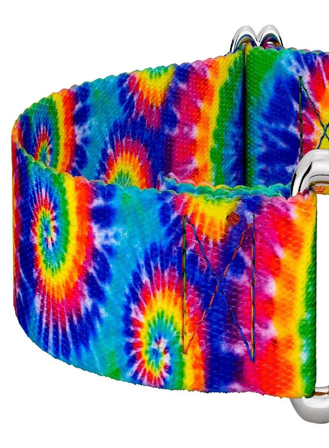 كانتري بروك ديزاين طقم طوق ومقود للكلاب من Country Brook Petz - تصميم كلاسيكي بربطات العنق المصبوغة - مجموعة رائعة بتصاميم مميزة (1 بوصة، كبير) - Image 5